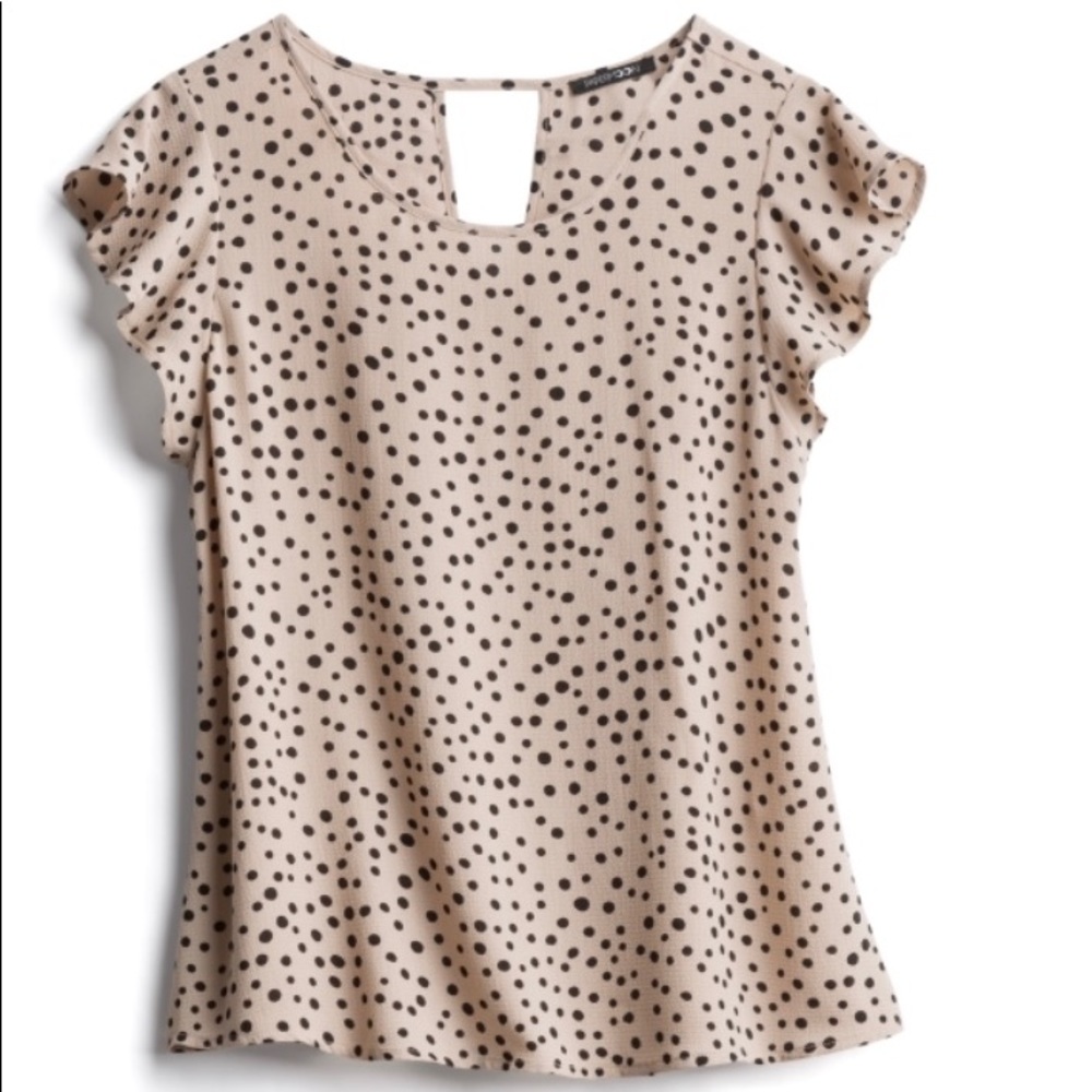 Papermoon Kiera Key Hole Blouse